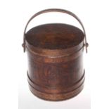 Antique Bentwood Firkin bucket.