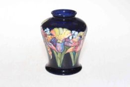 Moorcroft baluster 'Spring Flowers' vase, 14cm.