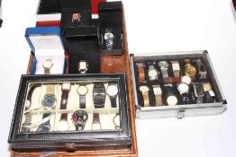 Collection of wristwatches.