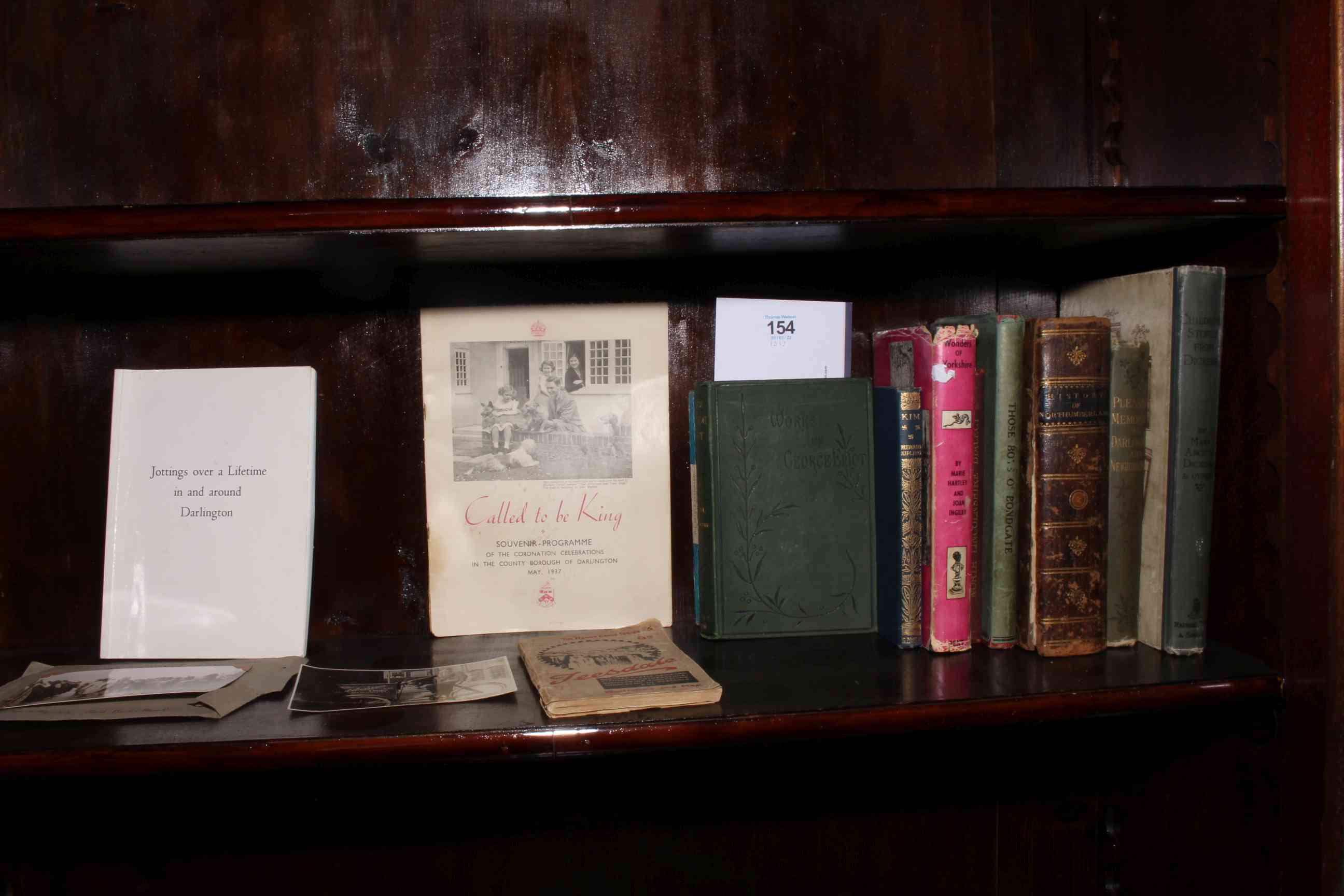 Collection of books including Darlington interest.