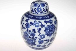 Collection of fourteen pieces of Chinese ware including ginger jars, peacock teapot, bowls, etc.