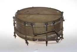 Church Lads Brigade Aldwych House snare drum circa 1900, 36cm diameter.