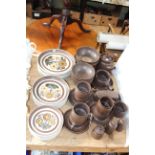 Denby Pottery 'Mayflower' service, approximately 48 pieces.