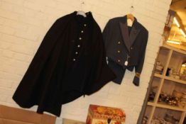 R.A.F. Uniform and a Durham Constabulary? (with Dewsbury Borough buttons) Police jacket and cape.