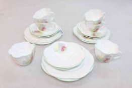 Shelley Dainty six cups, saucers and plates.