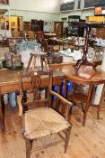 Victorian mahogany circular snap top occasional table,