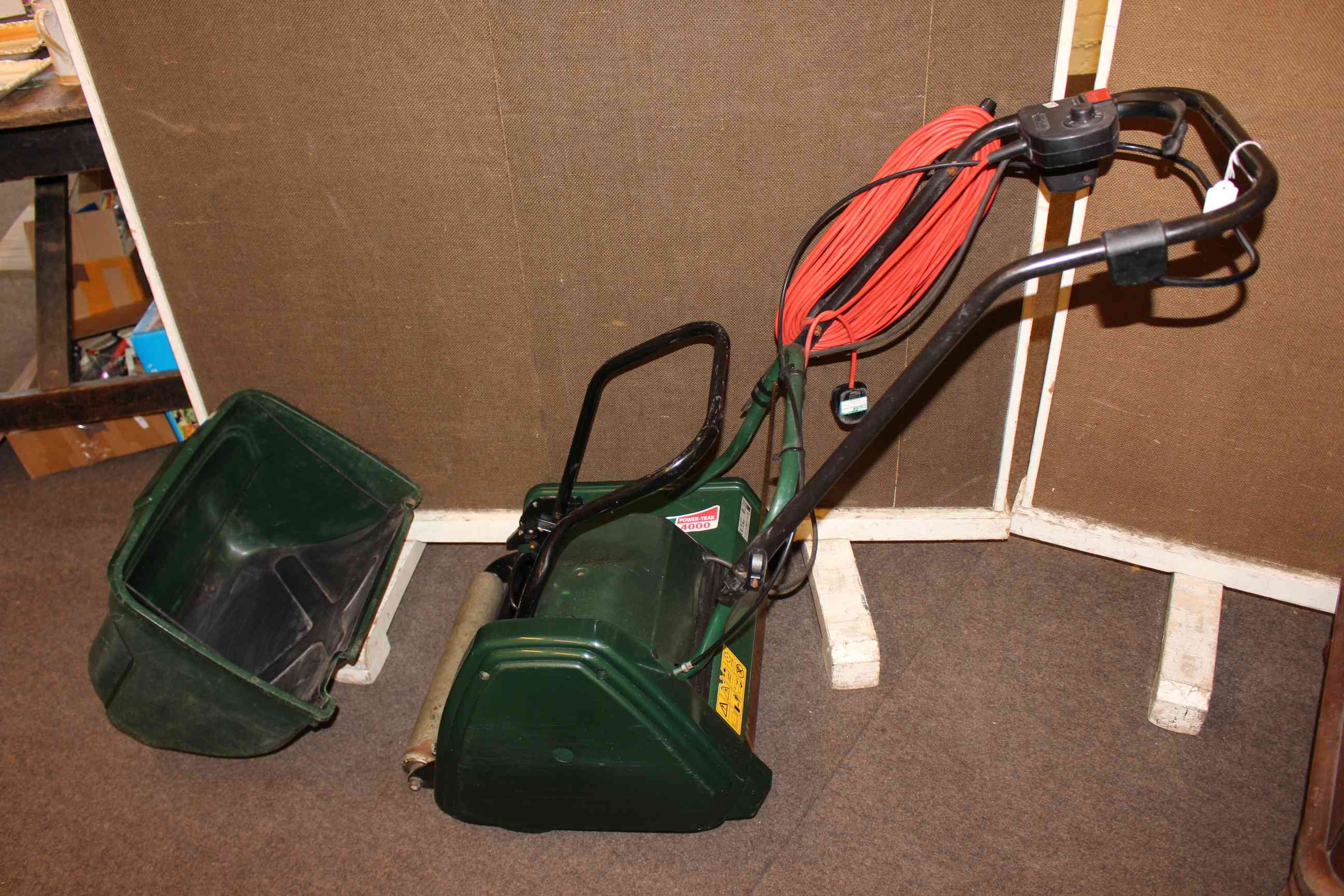 Atco Windsor electric mower.