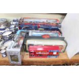 Collection of boxed model vehicles including Corgi Vintage Glory of Steam,