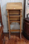 Pine lectern 114cm by 46cm.