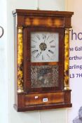 Victorian American 30 hour wall clock.