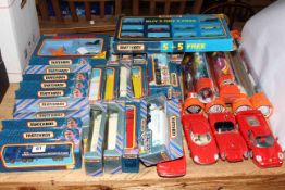 Collection of Matchbox model toy vehicles including Convoys, Coffrets, Skybusters,