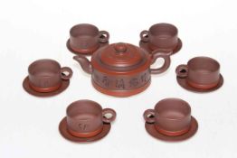 Chinese tea set.