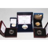 Collection of silver proof coins with COAs inc 2012 Elizabeth Tower 2oz 'Numisproof',