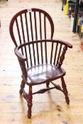 Child's Windsor elbow chair.