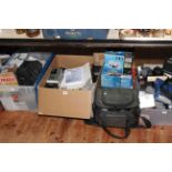 Large collection of cameras, accessories, photographic equipment, etc.