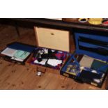 A good collection of Masonic regalia including 1984 Powlett Lodge part 9 carat gold and enamel