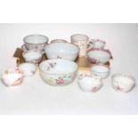 Early 20th Century Newhall Pottery bowls, tea bowls, lustre mug, etc.