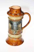 Royal Doulton stoneware jug, 27cm.