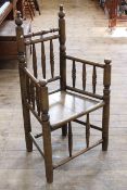 Antique ash turners chair.