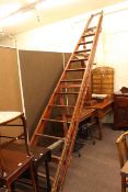 Vintage Slingsby 12 rung platform steps.