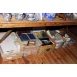 Nesfields Scarborough stoneware, steins, decorative china, collectors plates, books, etc.