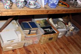 Nesfields Scarborough stoneware, steins, decorative china, collectors plates, books, etc.