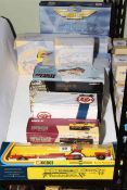 Collection of boxed Diecast model toys including Corgi Chipperfields Circus, Corgi Guinness 52903,