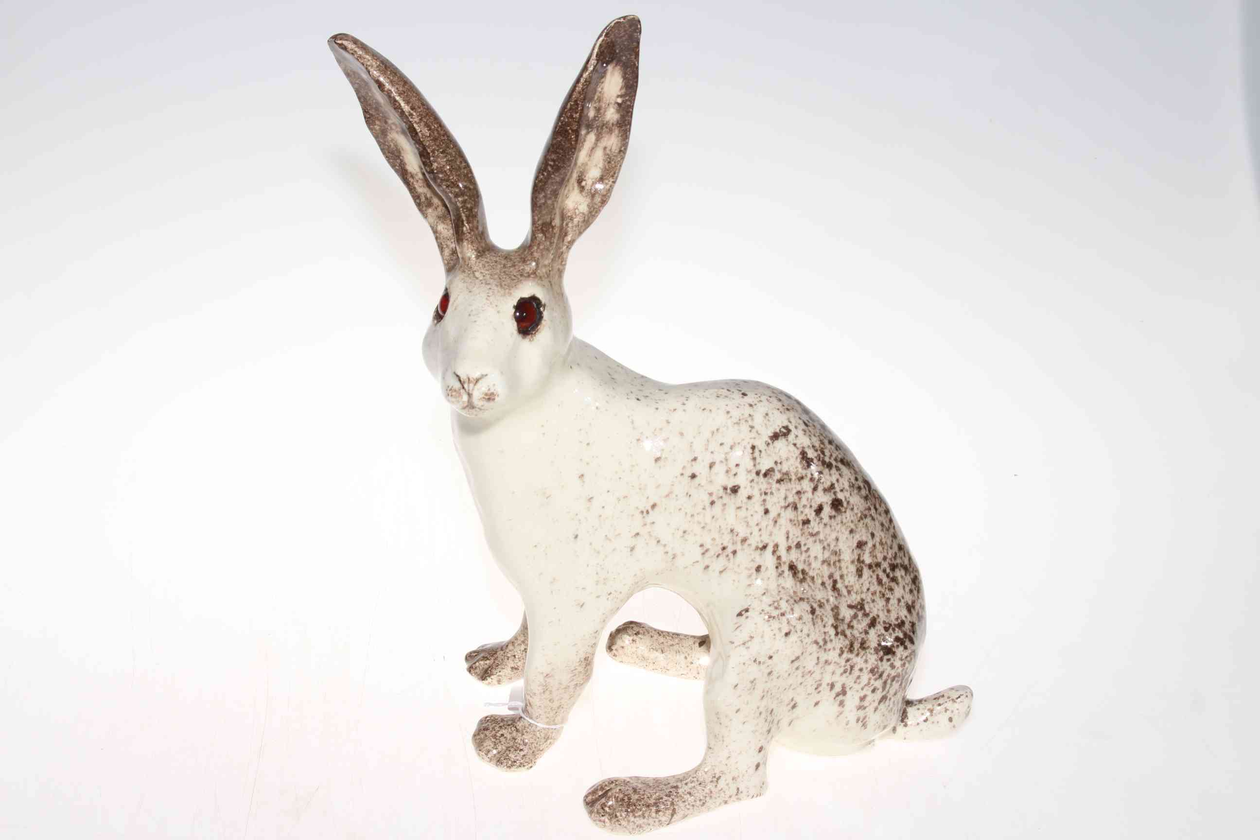 Winstanley seated Arctic Hare, size 9.