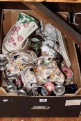 Maling, candelabra's, Victorian porcelain, etc.