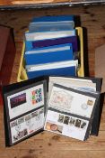 Presentation (Queen Elizabeth II decimal stamps) stamp packs (approx face value £300+), coinage,