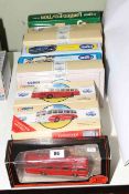 Corgi and Corgi Classic Bus boxed model vehicles and a Gilbow Leyland National (11).