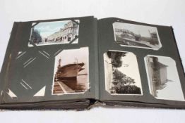 Postcard album housing Hesleden Railway Station and St.