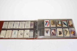 Album of cigarette cards inc: Cohen Weenen & Co London, R & J.