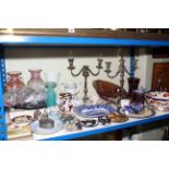 Masons Mandalay, Oriental wares, Noritake, stamps, costume jewellery, etc.