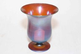 WMF Myra Ikora lustre glass vase, 13.5cm.