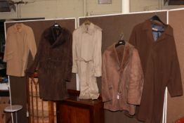 Five vintage ladies jackets including Burberry.