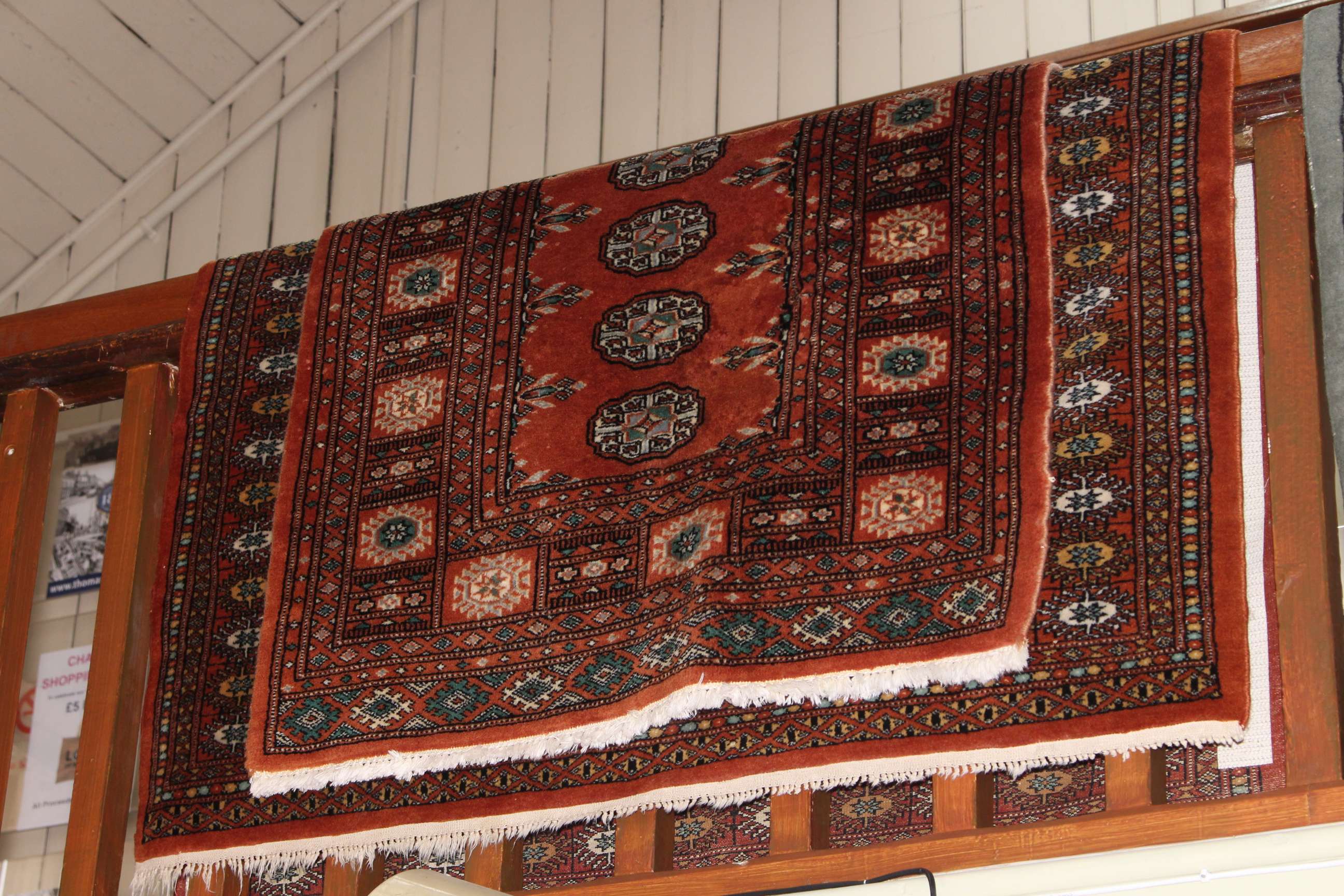 Collection of six various Bokhara style rugs (largest 2.75 by 1.90). - Image 4 of 4