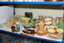 Collection of Clarice Cliff, Carlton Ware, Sylvac, Arthur Wood, etc.