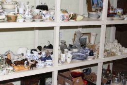 Collection of Royal Creamware, Spode, Lilliput Lane, Masons Chartreuse, Ringtons, etc.