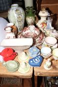 Denby vase, Masons Mandalay Red, Beswick, Wedgwood, Paragon, etc.