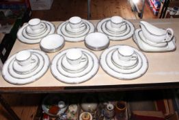 Thirty nine piece Wedgwood 'Amherst' dinner service.