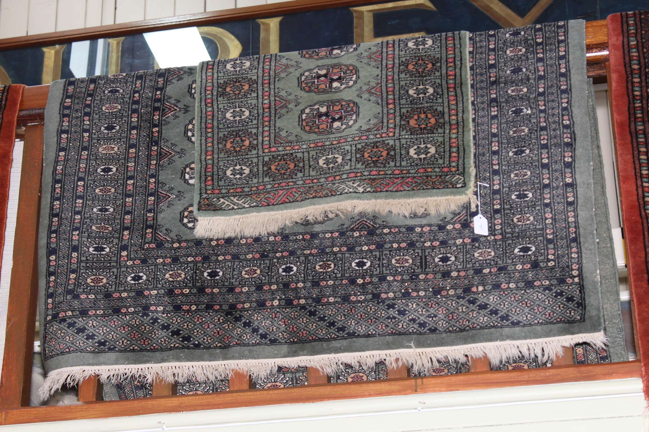 Collection of six various Bokhara style rugs (largest 2.75 by 1.90). - Image 3 of 4