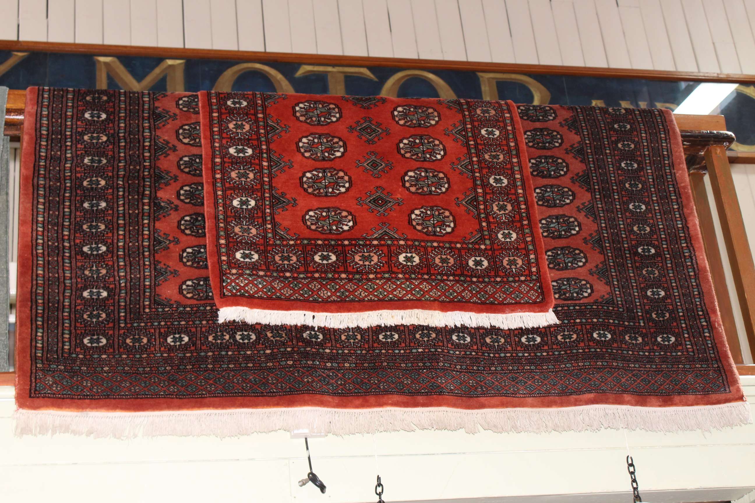 Collection of six various Bokhara style rugs (largest 2.75 by 1.90). - Image 2 of 4