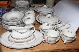 Royal Doulton Old Colony part dinner service, approximately 53 pieces.