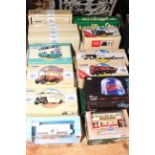 Collection of boxed Corgi Diecast and model vehicles including Blackburn Fire Brigade,