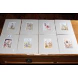 C.M. Barker set of 22 Flower Fairies prints.