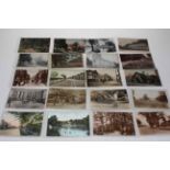 Darlington printed and photographic postcards including Visit of Princess Henry of Battenburg to