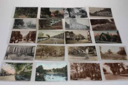 Darlington printed and photographic postcards including Visit of Princess Henry of Battenburg to