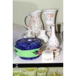 Minton Haddon Hall (10 pieces), Ringtons, Spode, etc.