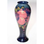 Moorcroft bird and fruit vase, 27.5cm.